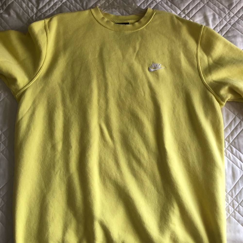 Nike Yellow Sweatshirt